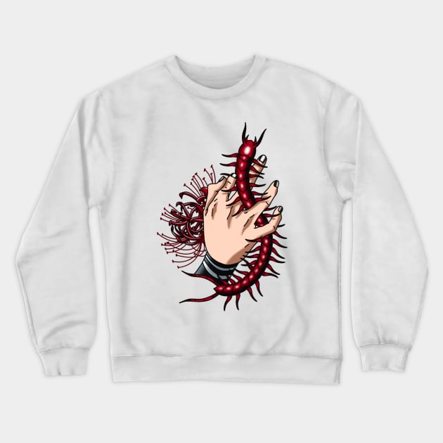 Kaneki Crewneck Sweatshirt by b_of_the_dead